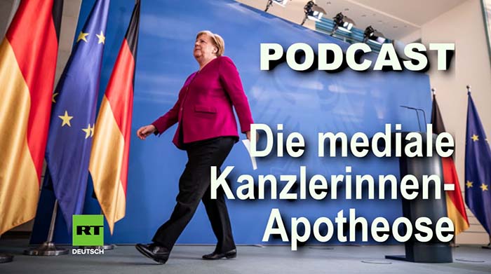 Die mediale Kanzlerinnen-Apotheose: „Wir können dankbar sein, dass Merkel da ist“