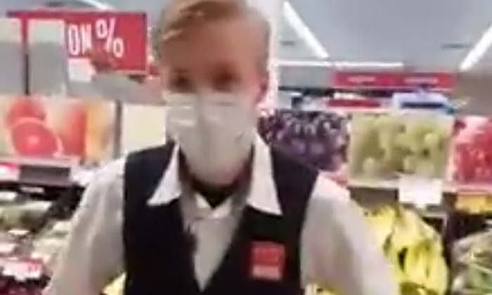 Im Supermarkt: „Ich trage keine Maske – dafür gibt es kein Gesetz“