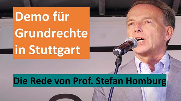 Stuttgart: Rede von Prof. Stefan Homburg