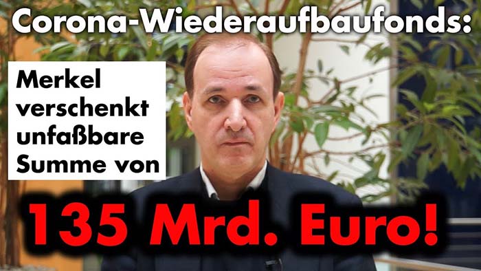 EU-Wiederaufbaufonds: Deutschland blecht 135 Mrd. Euro! – Dr. Gottfried Curio