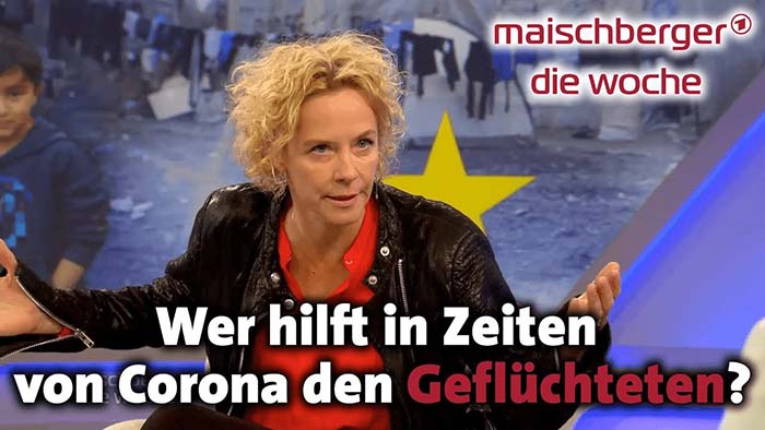 Katja Riemann bei Maischberger: Flüchtlings-Auswahl in griechischen Flüchtlingslager „wie so ein reverse Mengele“
