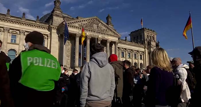 Berlin: Proteste gegen Corona-Politik