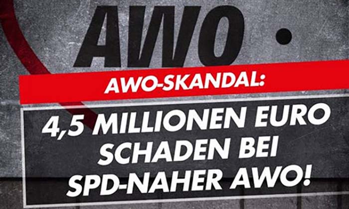AWO-Skandal: 4,5 Millionen Euro Schaden bei SPD-naher AWO!