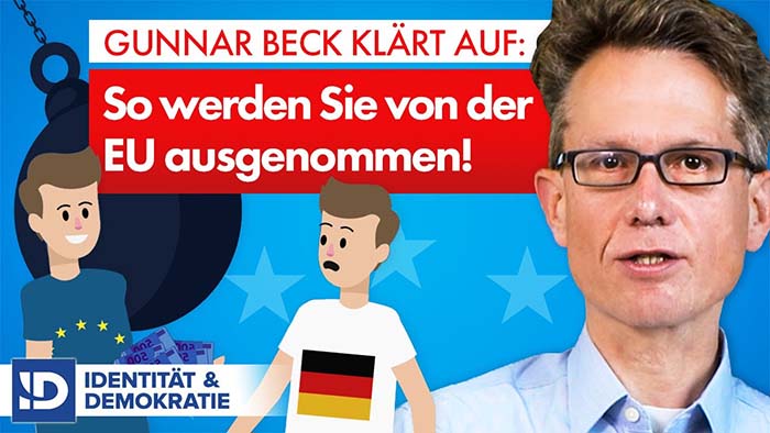 Gunnar Beck (AfD): So werden Sie von der EU ausgenommen!