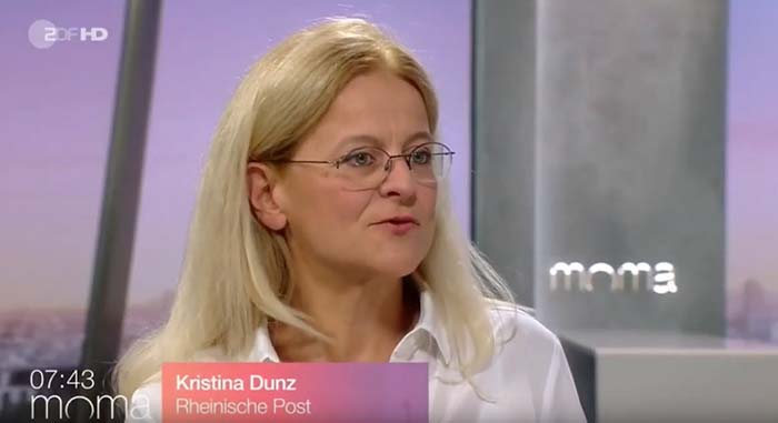Moria: Kristina Dunz (Rheinische Post) will alle 13.000 nach Deutschland holen