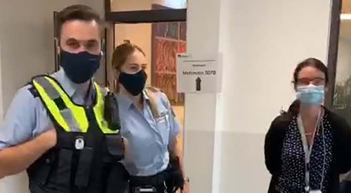 Schikane für Maskenveweigerer bei der Wahl in NRW!