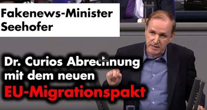 Gottfried Curio: Seehofers acht Fake-News aus dem Innenministerium