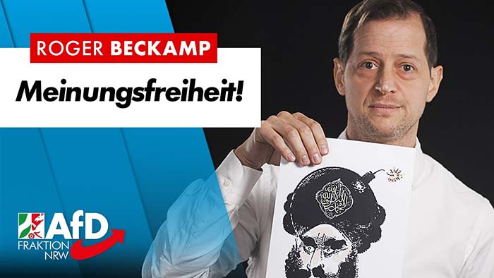Die schärfste Waffe gegen Terror: Meinungsfreiheit! – Roger Beckamp (AfD)