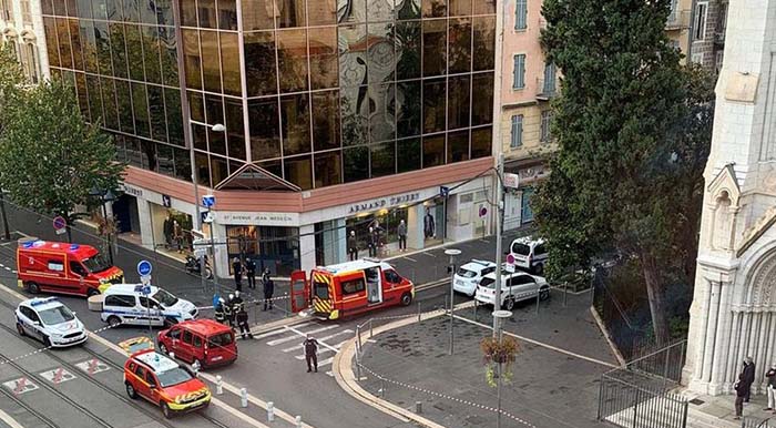 UPDATE! Nizza: Messerangriff nahe Kirche – Mindestens 3Tote, mehrere Verletzte – Ein Opfer soll enthauptet worden sein