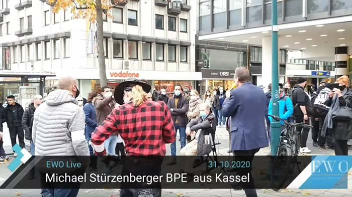 Michael Stürzenberger in Kassel: Attacken auf Kundgebung