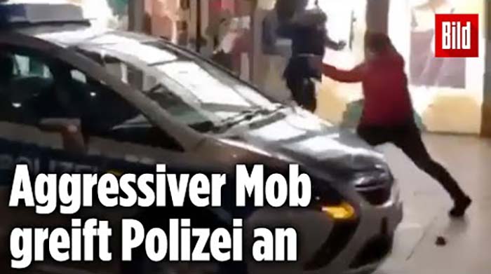 Frankfurter „Partyszene“ erneut in Aktion: 800 Event-Fachkräfte attackieren Polizisten