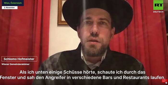 Rabbiner in Wien: „Es gab mindestens 100 Schüsse vor unserer Synagoge“
