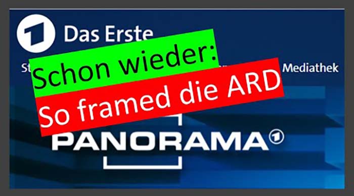 ARD Panorama: Stigmatisierung in Perfektion