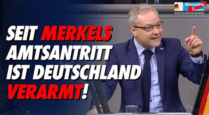 Marc Bernhard: Seit Merkels Amtsantritt ist Deutschland verarmt!