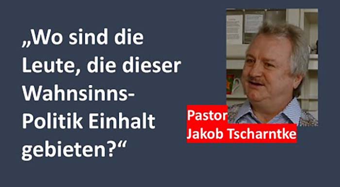 Markus Gärtner im Gespräch mit Pastor Tscharntke: „Die Macht des Bösen tobt sich aus“