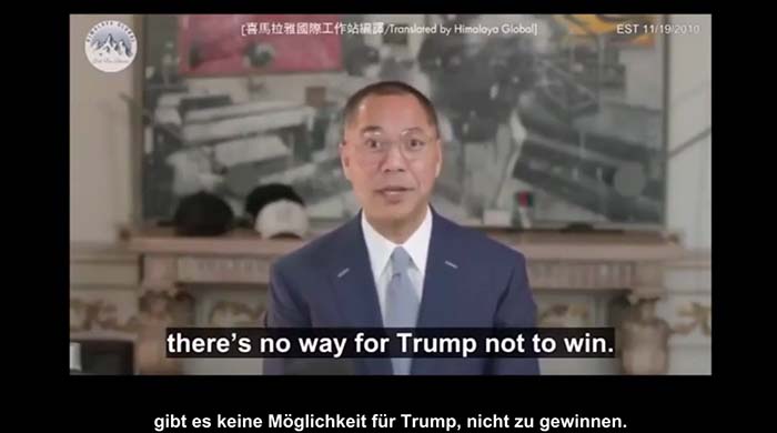 News aus China zum US-Wahlbetrug