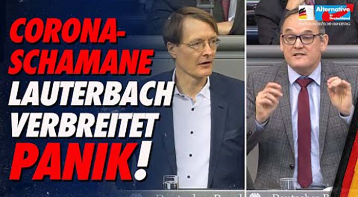 Martin Reichardt: Corona-Schamane Lauterbach verbreitet Panik!