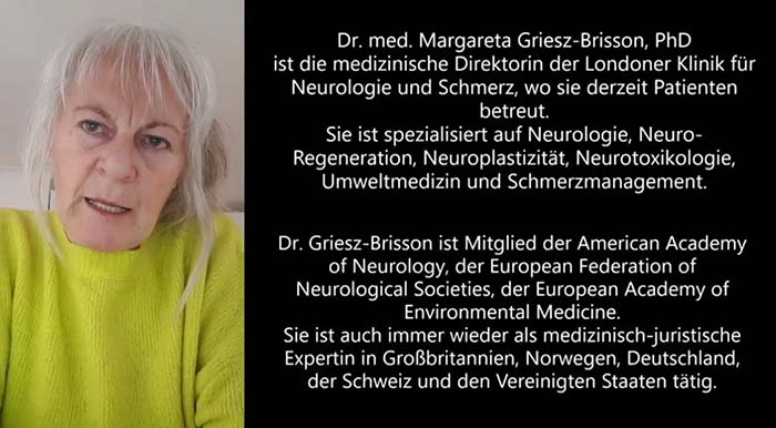 Dr. med. Margareta Griesz-Brisson richtet Appell an die Ärztekammer zu Masken und Impfung
