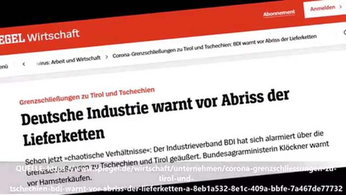 Andreas Popp & Eva Herman: Merkel will die Lieferketten lahmlegen – Das sieht gar nicht gut aus!