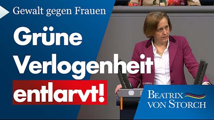 Beatrix von Storch: Die Linksgrünen wollen Deutschland mit ihrem Kulturkampf kaputtmachen!