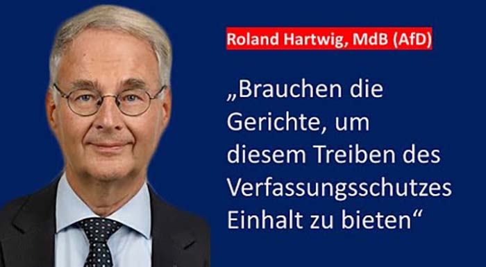 Roland Hartwig: Macht keinen Sinn, den Verfassungsschutz zu überzeugen