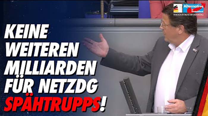 Stephan Brandner: Keine weiteren Milliarden für NetzDG Spähtrupps!