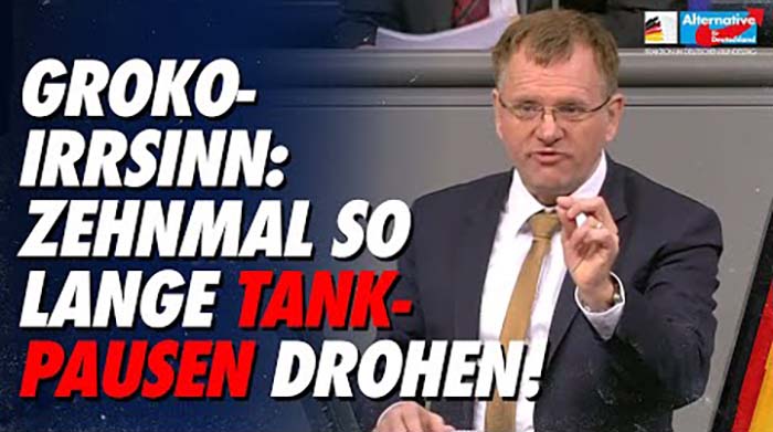 Dirk Spaniel: GroKo-Irrsinn: Zehnmal so lange Tankpausen drohen!