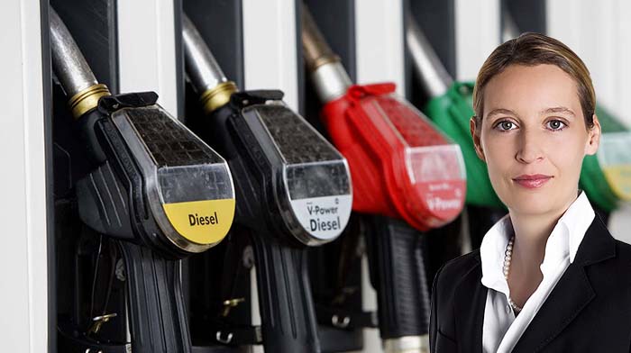 Weidel: „Die Forderung der CDU nach einer Benzinpreisbremse ist absurd und scheinheilig“