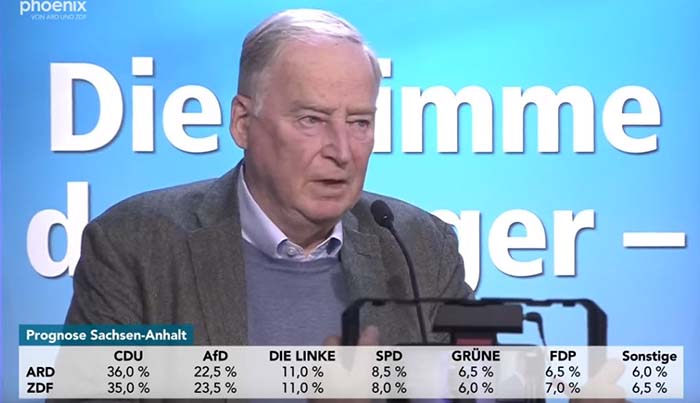 Wahl Sachsen-Anhalt: Statement von Alexander Gauland