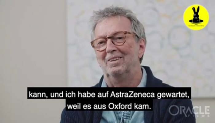 Eric Clapton im Exclusivinterview über seine Impfung mit AstraZeneca