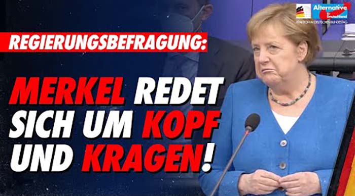 Regierungsbefragung: Merkel redet sich um Kopf und Kragen!