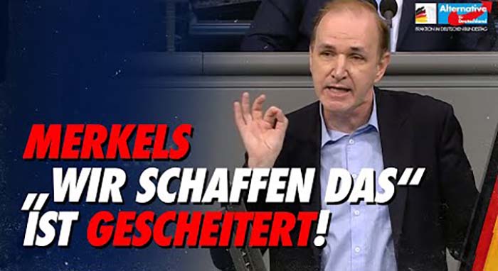 Gottfried Curio: Merkels „Wir schaffen das“ ist gescheitert!