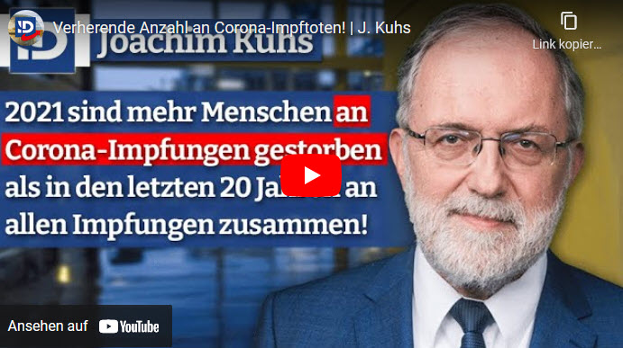 Joachim Kuhs (AfD im EU-Parlament): Verheerende Anzahl an Corona-Impftoten!