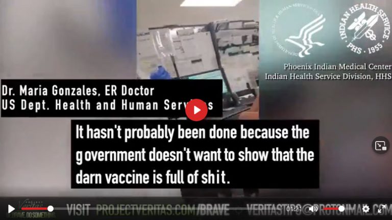 Whistleblowervideo von Project Veritas: Ärzte heimlich gefilmt, wie sie über Gefährlichkeit der Impfung reden