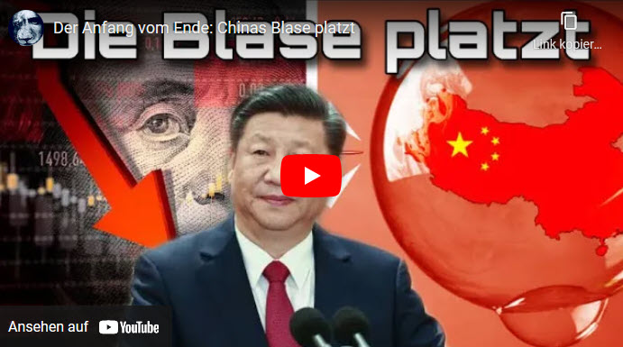 Der Anfang vom Ende: Chinas Blase platzt