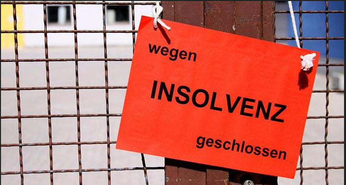 Insolvenzwelle erfasst Deutschland: Firmenpleiten um 50 Prozent gestiegen