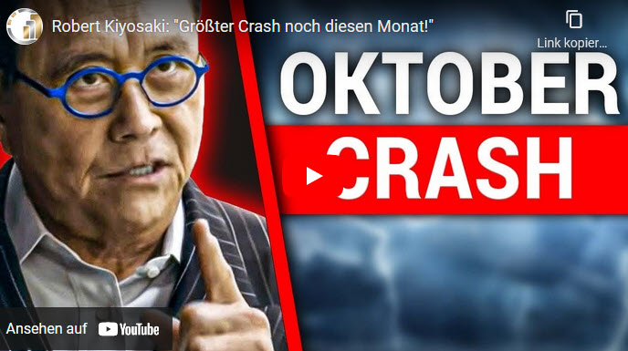 Robert Kiyosaki: „Größter Crash der Weltgeschichte!“