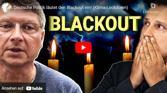 Deutsche Politik läutet den Blackout ein!