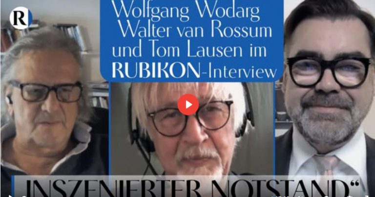 Rubikon-Exklusivinterview: „Inszenierter Notstand“ (Wolfgang Wodarg, Tom Lausen, Walter van Rossum)