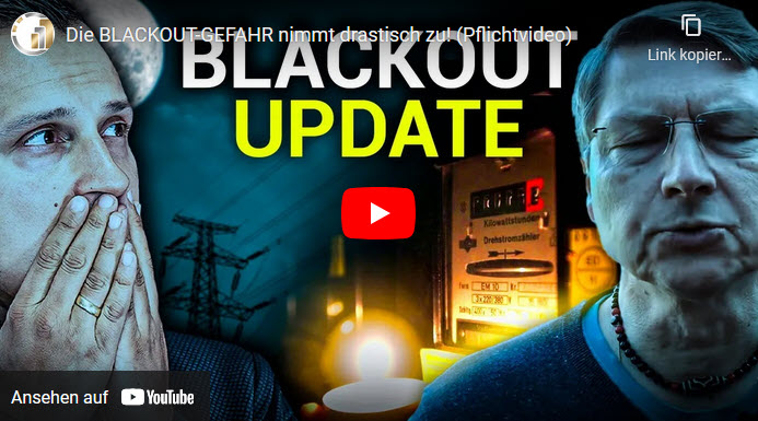 Blackout-Gefahr nimmt drastisch zu!