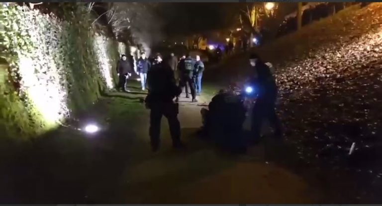 Demo Schweinfurt: Schlagstock-Einsatz der Polizei