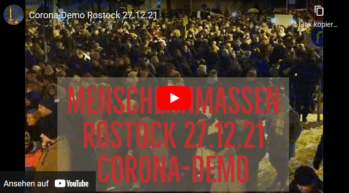 Rostock: Zig Tausende auf den Straßen