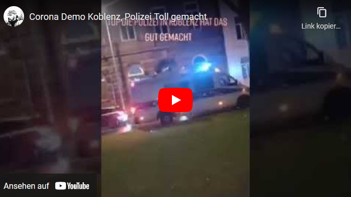 Spaziergang in Koblenz: Die Polizei bedankt sich