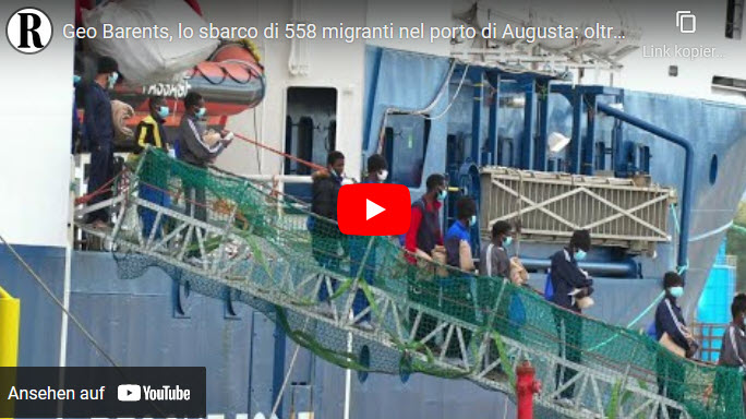 „Geo Barents“ und „Sea-Watch 3“ schippern fast 1.000 Migranten nach Italien