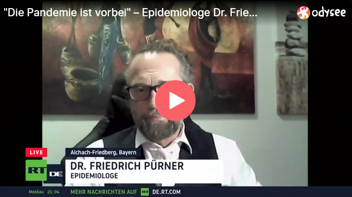 Epidemiologe Dr. Friedrich Pürner: „Im Prinzip ist die Pandemie vorbei“