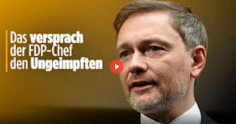 Das Internet vergisst nicht: Das versprach der FDP-Chef den Ungeimpften