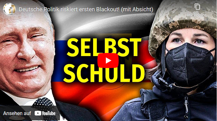 Deutsche Politik riskiert Blackout!