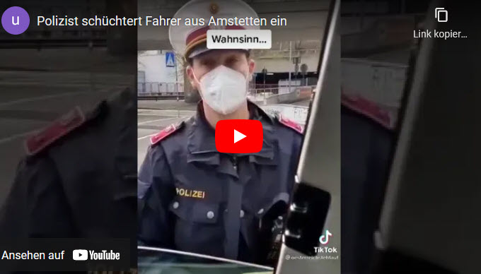 „Sie haben Charakter eines Demonstranten“ – Wiener Polizist: Umkehren oder Autoschlüssel weg