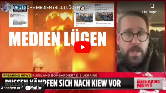 Deutsche Medien (BILD) Lügen