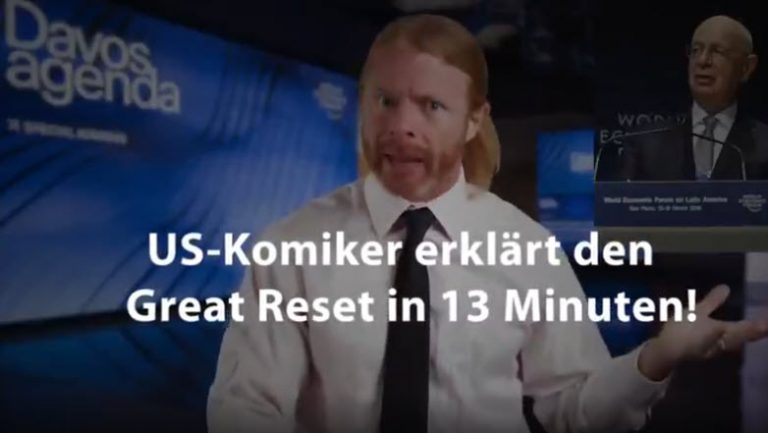 Deutsch: US-Komiker erklärt den „Great Reset“ in 13 Minuten